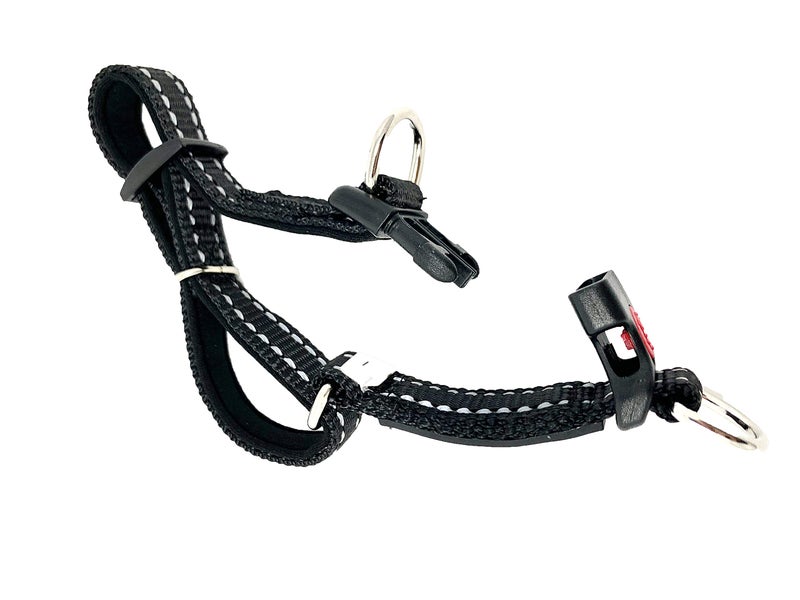 Albcorp Reflective Service Dog Collar â€“ Sizes XS to XL (8.6â€“28.7 Inches), Service Dog Rubber Patch, Neoprene-Padded Comfort & High-Visibility Gear for Dedicated Handlers, Small, Black - Image 5
